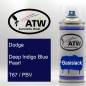 Preview: Dodge, Deep Indigo Blue Pearl, T67 / PBV: 400ml Sprühdose, von ATW Autoteile West.